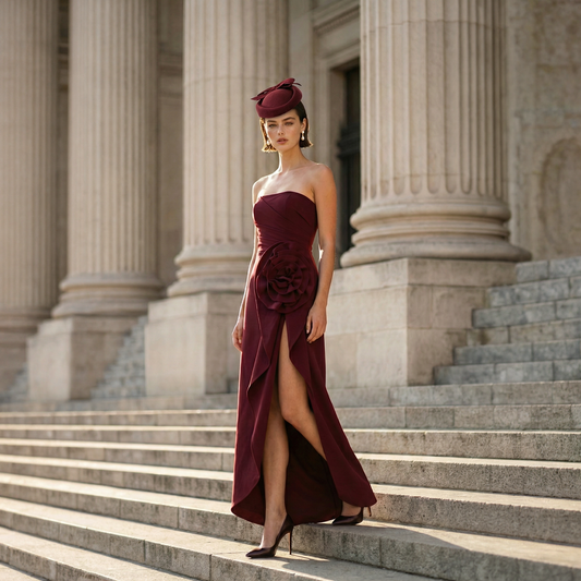 red velvet off the shoulder dress sculpted silhouette that speaks for itself Red Velvet Off Shoulder Dress