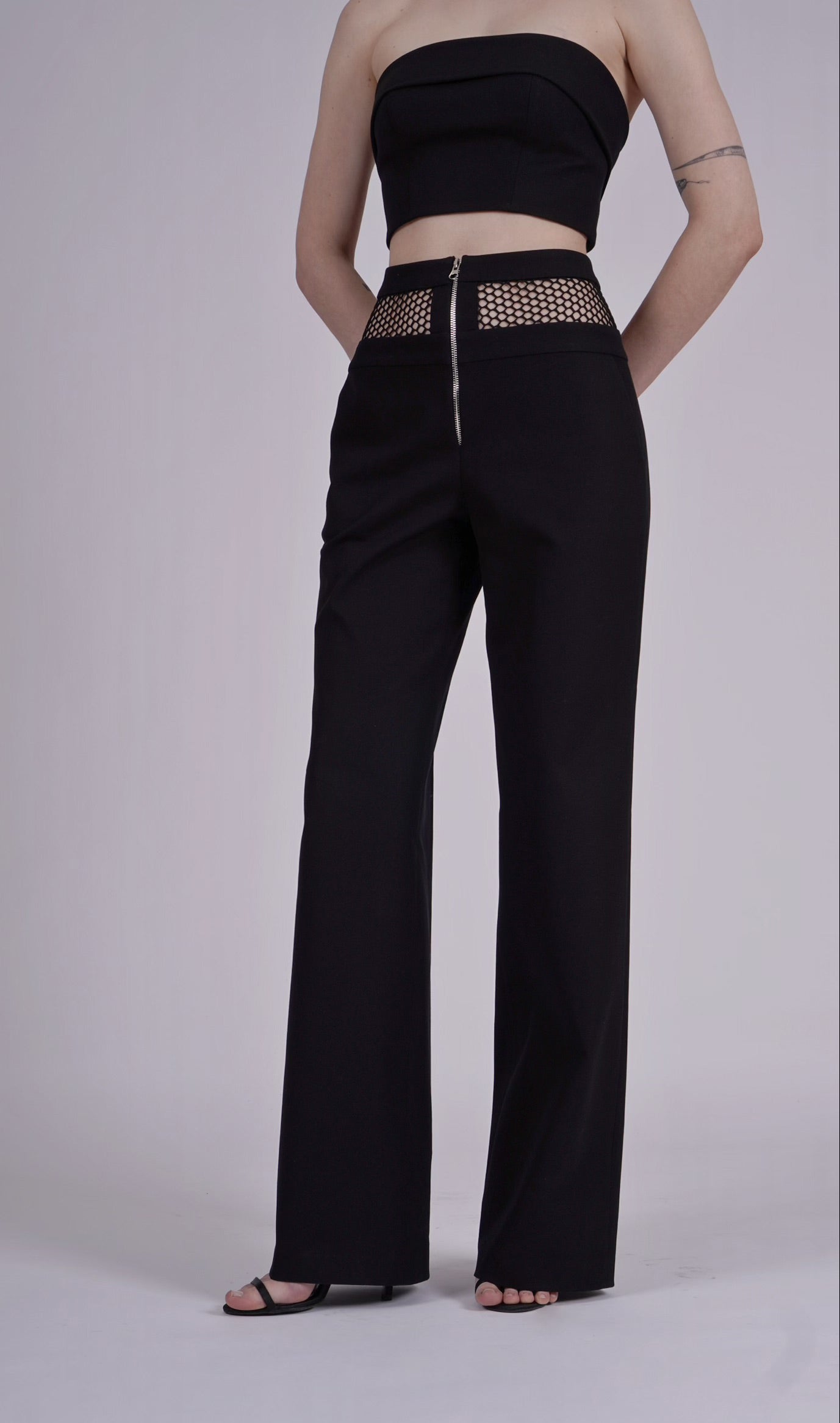 JASPER BLACK TROUSERS