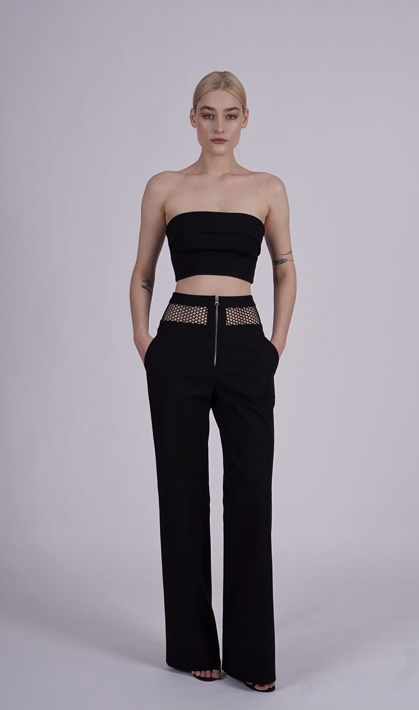 JASPER BLACK TROUSERS