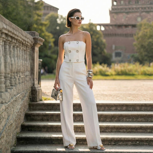 LOTUS TOP WHITE