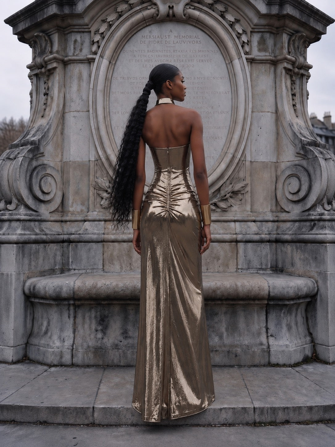 Venus Gown Gold